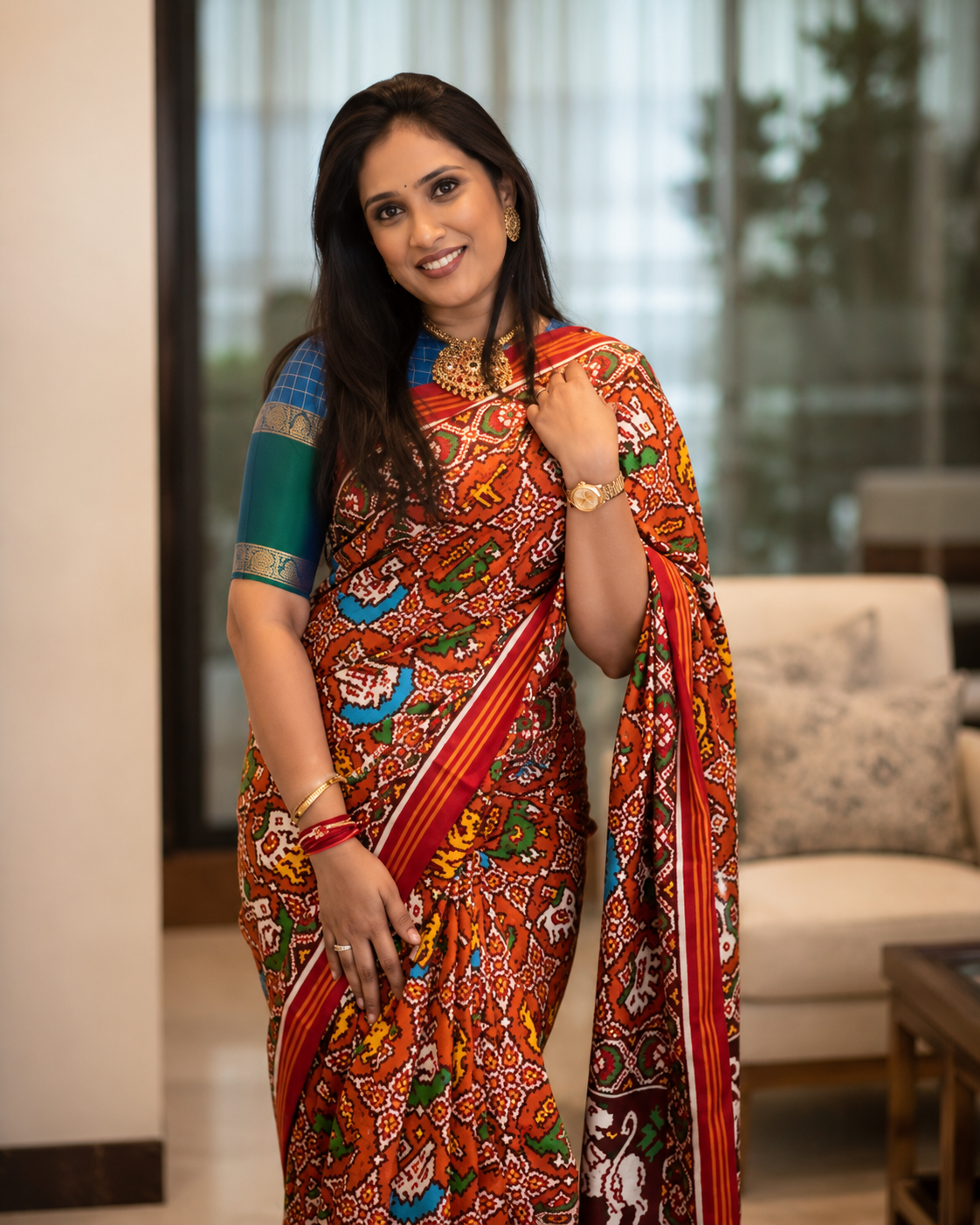 Portrait of O Sai Leela Anne, co-founder of Knack Kids